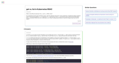 Project Kubernetes Questions